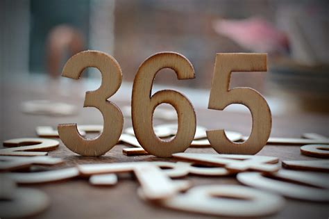 today is day of 365.
